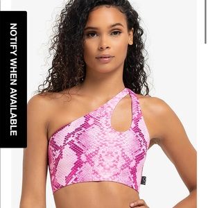LiCi Fit Barbie Boa One Shoulder Bra